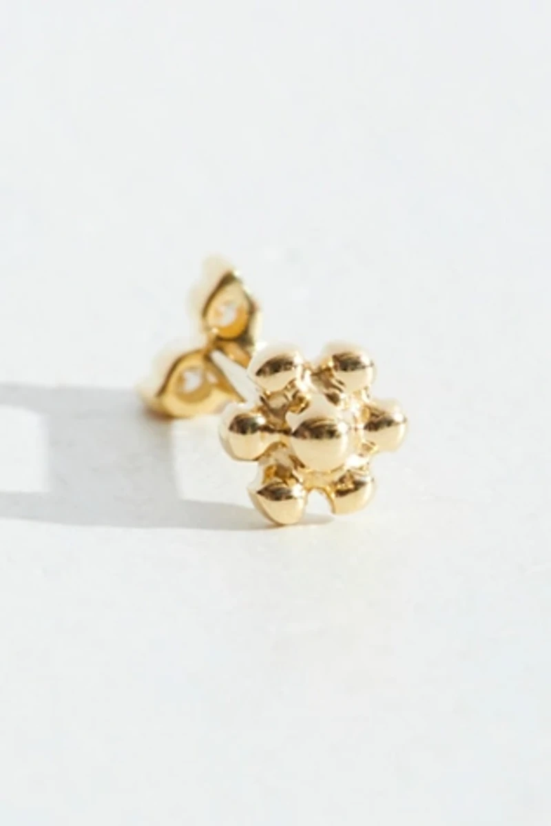 Diamond Trinity Threader Earring