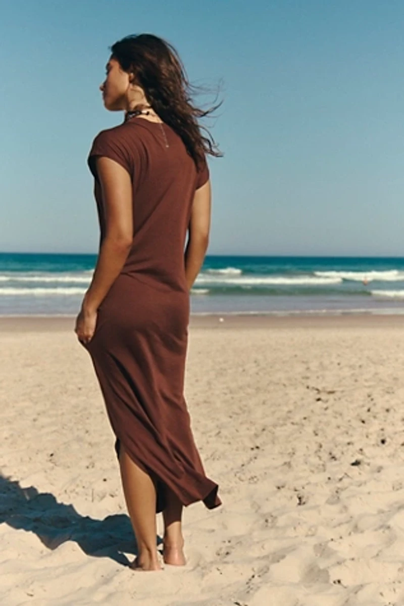 All Day Long Midi T-Shirt Dress