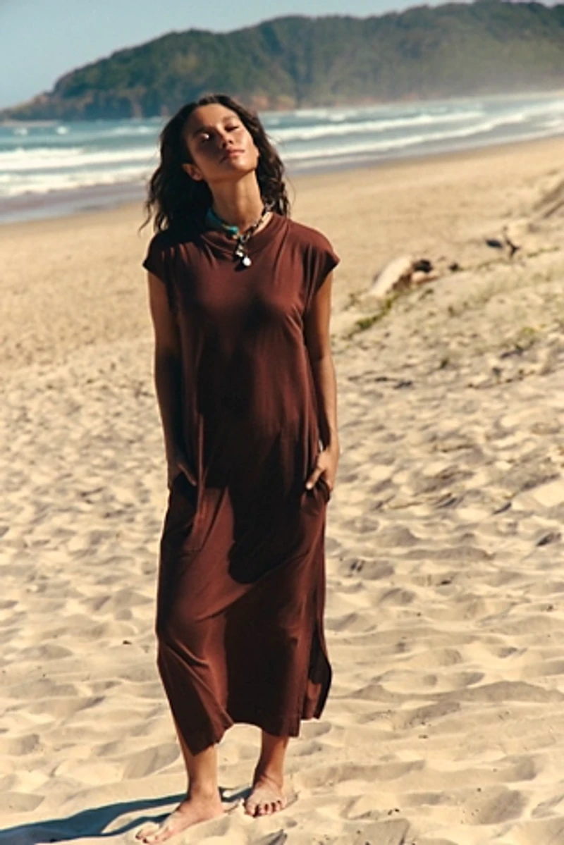 All Day Long Midi T-Shirt Dress