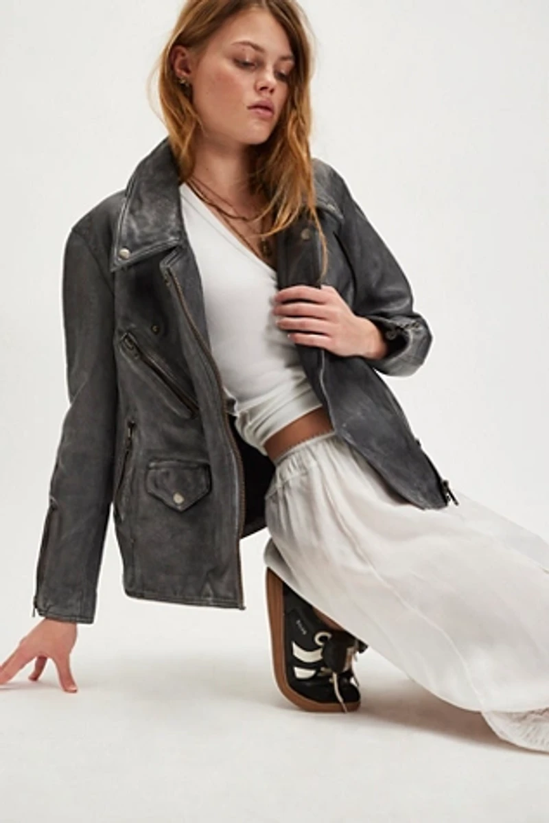 We The Free Jealousy Leather Moto Jacket