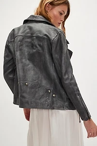 We The Free Jealousy Leather Moto Jacket