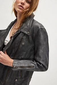 We The Free Jealousy Leather Moto Jacket