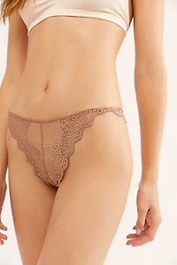 So Fine Lace Thong