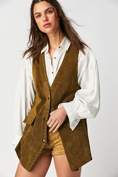 We The Free Low Rider Suede Vest