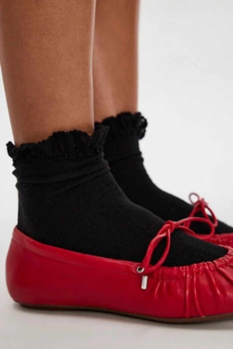 Beloved Waffle Knit Ankle Socks