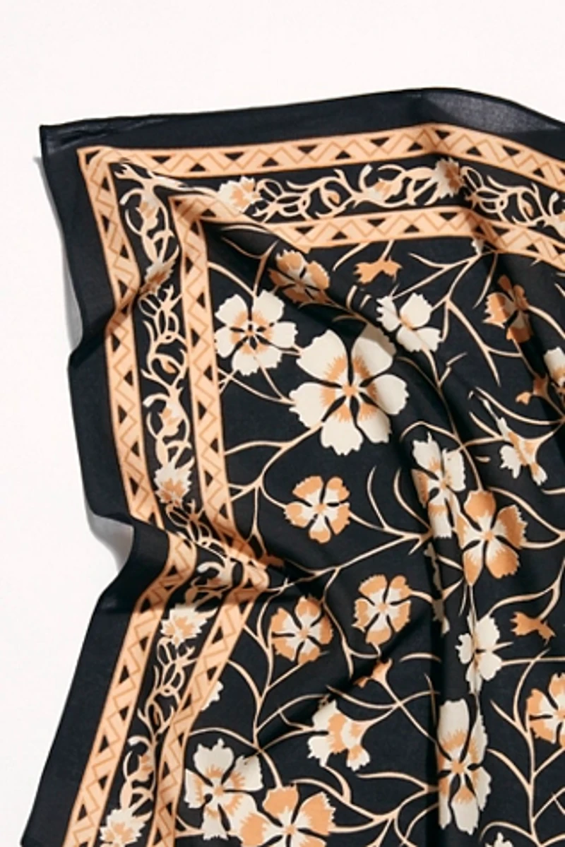 Oleander Print Bandana