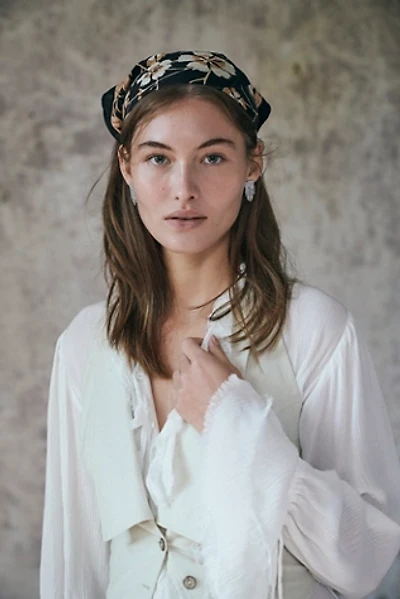 Oleander Print Bandana