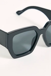 Bel Air Oversized Square Sunglasses
