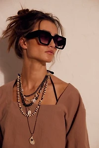 Bel Air Oversized Square Sunglasses