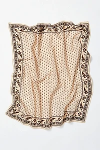 Lotus Paisley Print Bandana