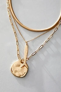 Oversized Coin Necklace