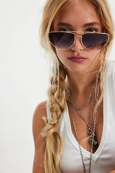 Retrograde Aviator Sunglasses
