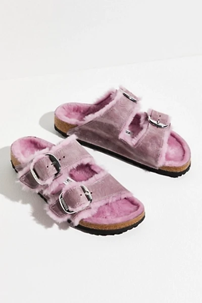 Birkenstock Arizona Big Buckle Shearling Sandals