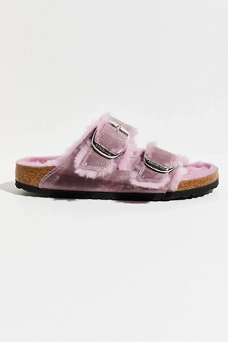 Birkenstock Arizona Big Buckle Shearling Sandals