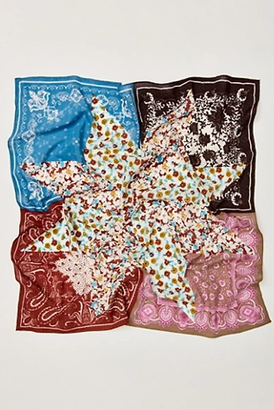 Quilted Star Print Bandana