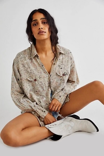 Lightning Strikes Western Boots