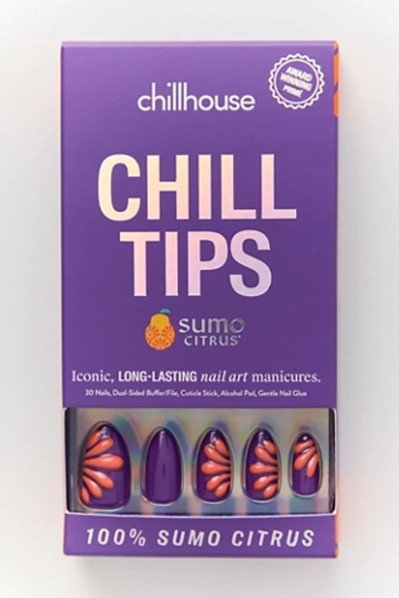 Chill Tips Reusable Press-On Manicure Kit