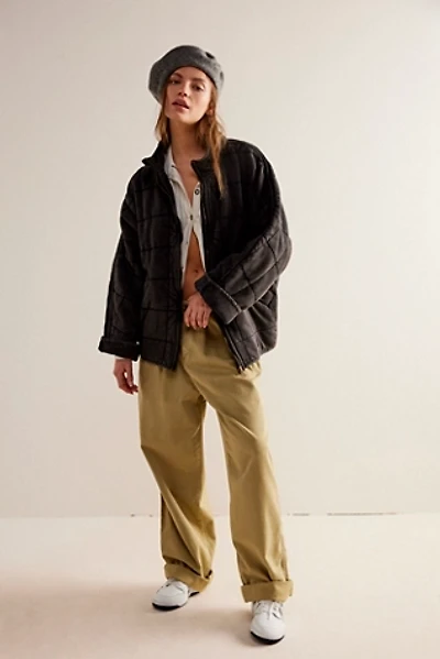 Dolman Quilted Knit Jacket