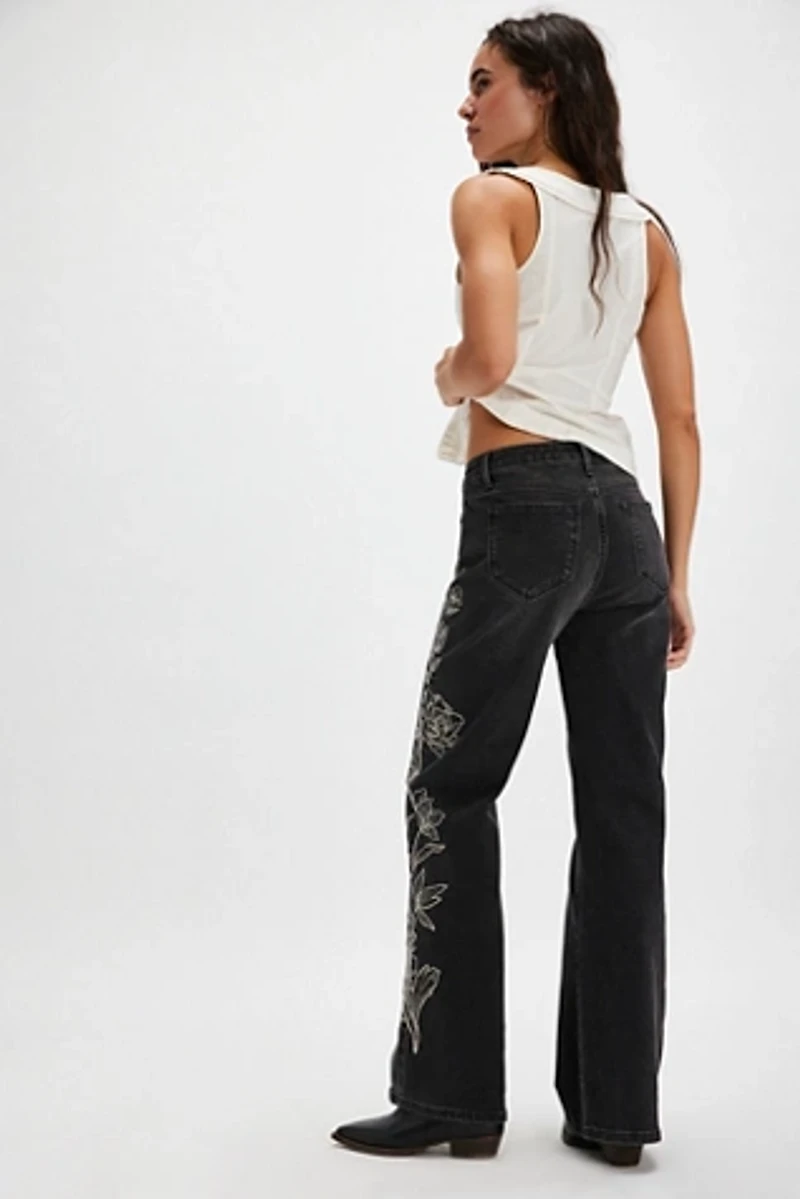Driftwood Charlee Wide-Leg Jeans