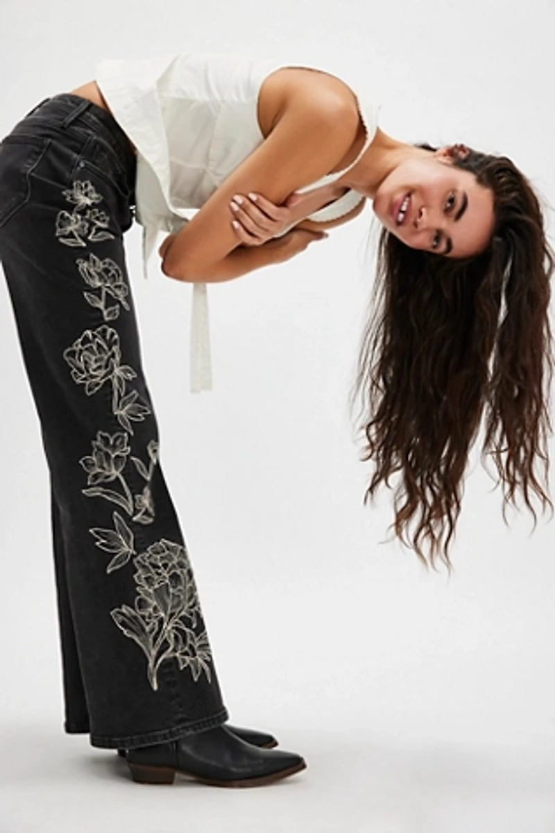 Driftwood Charlee Wide-Leg Jeans