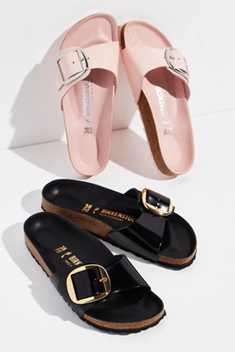 Birkenstock Madrid Big Buckle High Shine Sandals