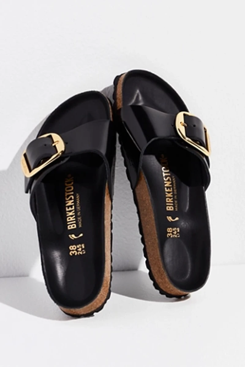 Birkenstock Madrid Big Buckle High Shine Sandals