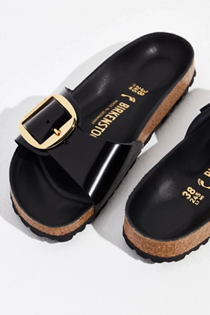 Birkenstock Madrid Big Buckle High Shine Sandals