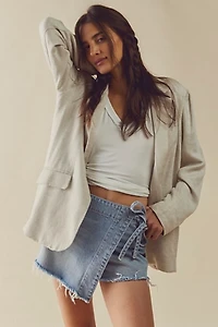 We The Free Emmy Denim Skort
