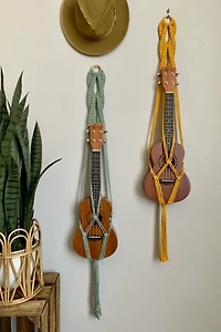 I Would Rather Knot Ukulele Hanger