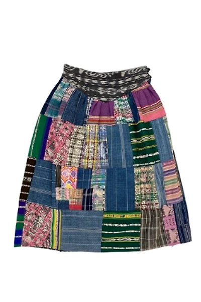 1970s Vintage Handmade Patchwork Skirt Selected by BusyLady Baca & The Goods