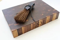 Sunhouse Craft Leather Handled Brush
