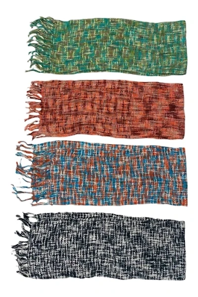 1980s Handwoven Textural Knit Scarves Selected by BusyLady Baca & The Goods