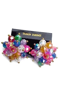 1980's Starburst Cluster Earrings Selected by Garbage Soup