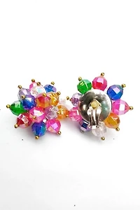 1980's Starburst Cluster Earrings Selected by Garbage Soup
