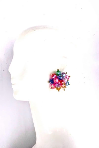 1980's Starburst Cluster Earrings Selected by Garbage Soup