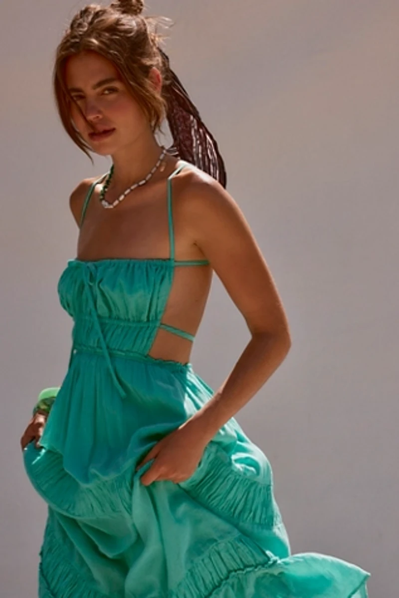 Taking Sides Maxi Dress