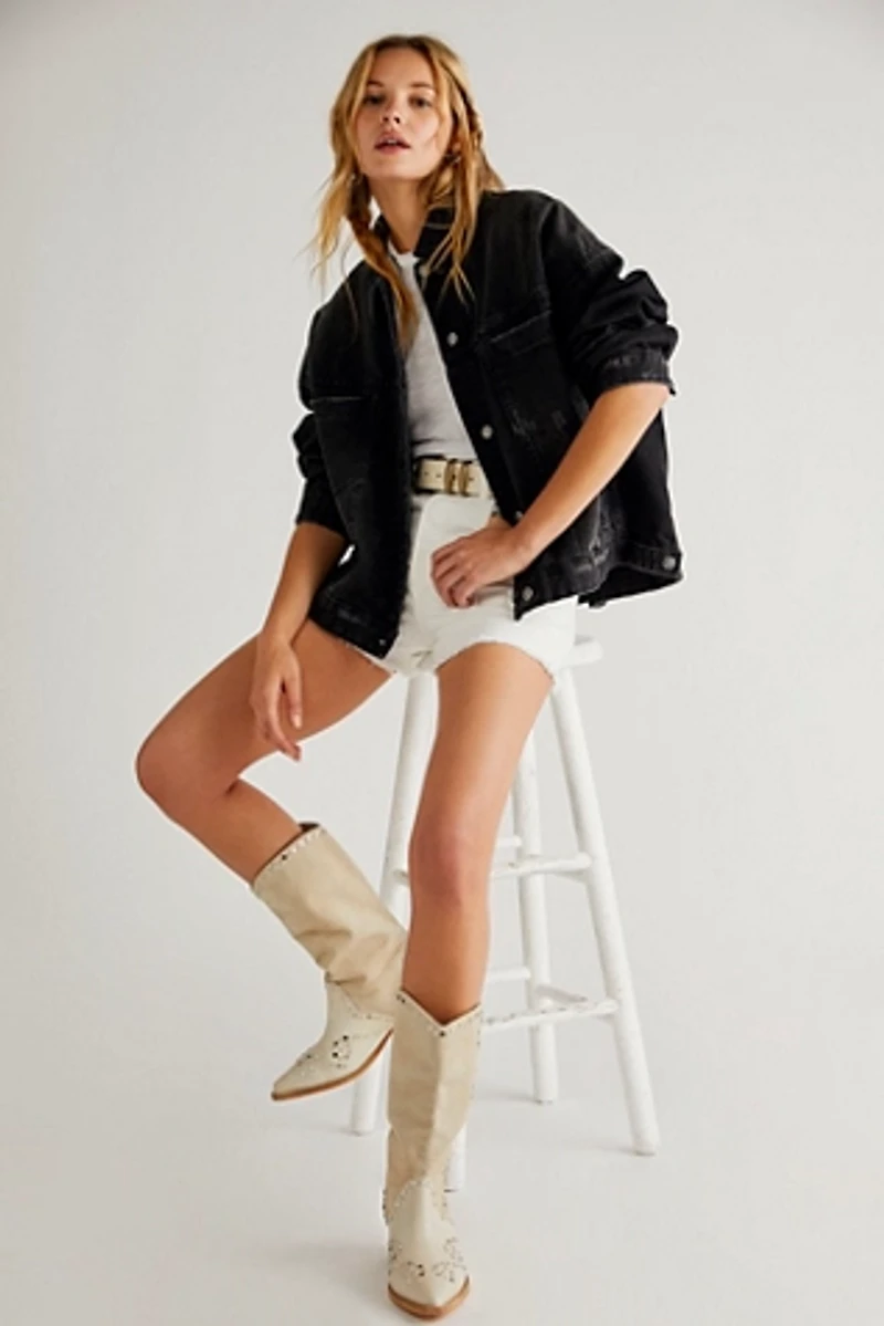 We The Free Opal Swing Denim Jacket