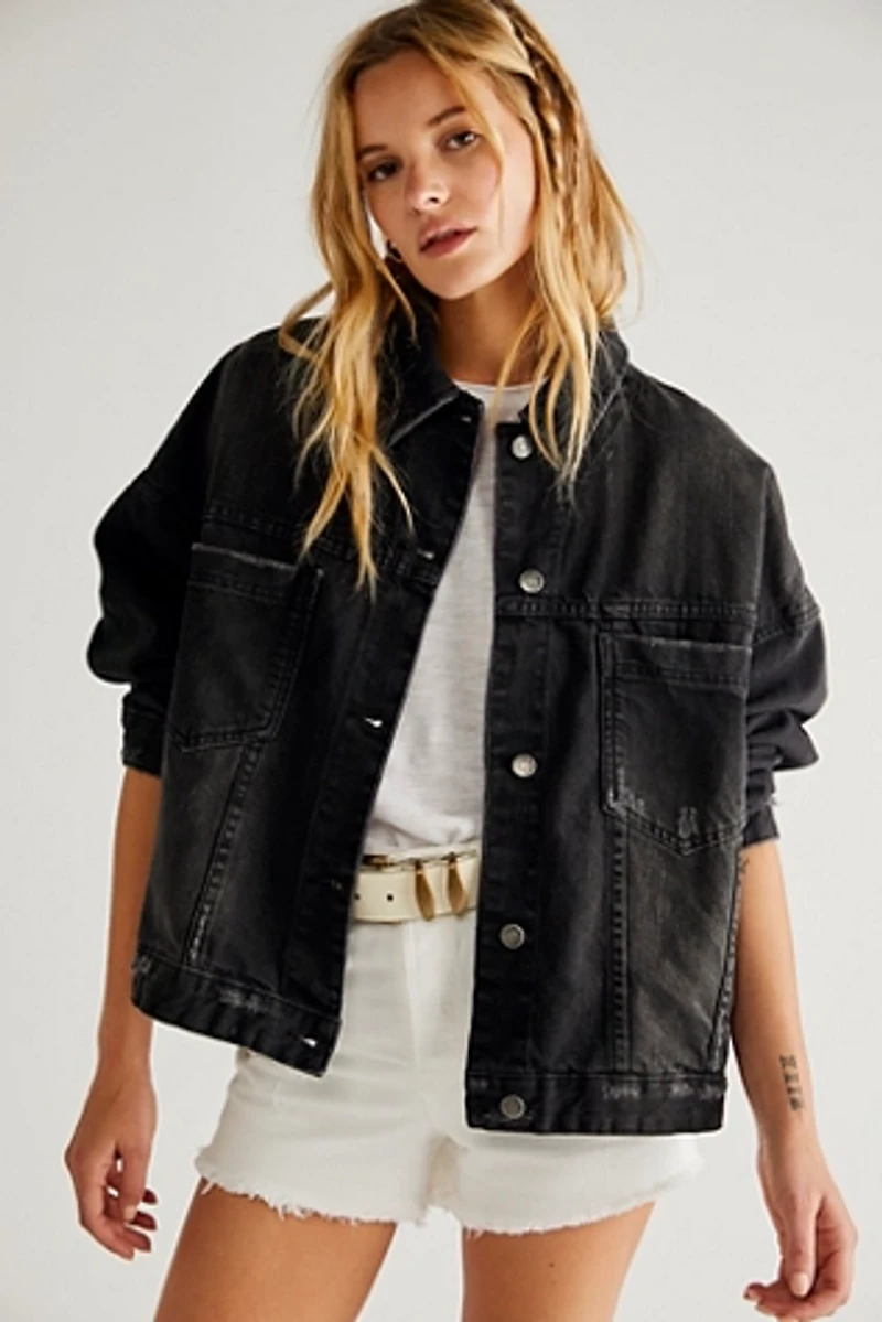 We The Free Opal Swing Denim Jacket