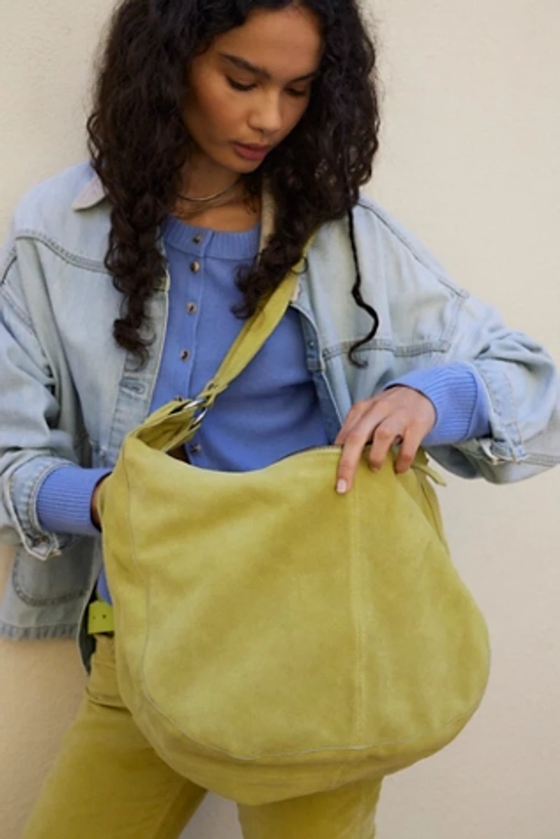 Roma Suede Tote Bag