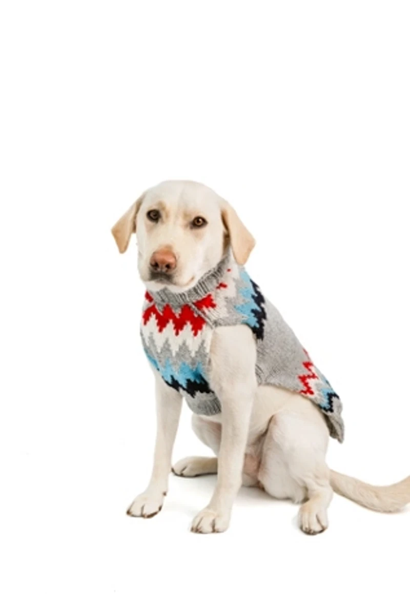 Chilly Dog Chevron Sweater