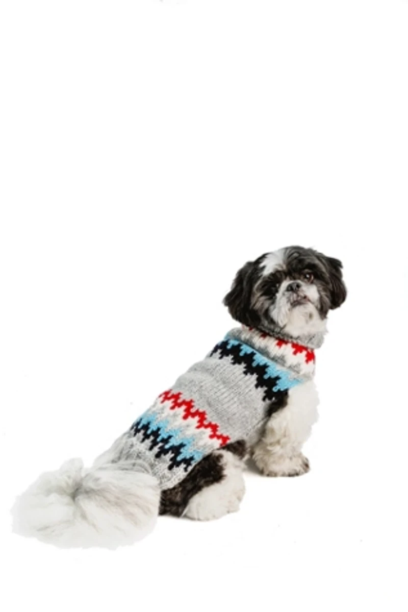 Chilly Dog Chevron Sweater