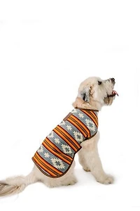 Chilly Dog Denim Sunset Blanket Coat - Medium