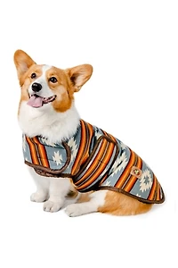 Chilly Dog Denim Sunset Blanket Coat - Medium