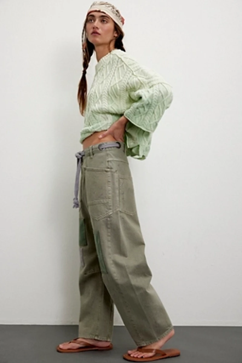 We The Free Moxie Pull-On Barrel Jeans