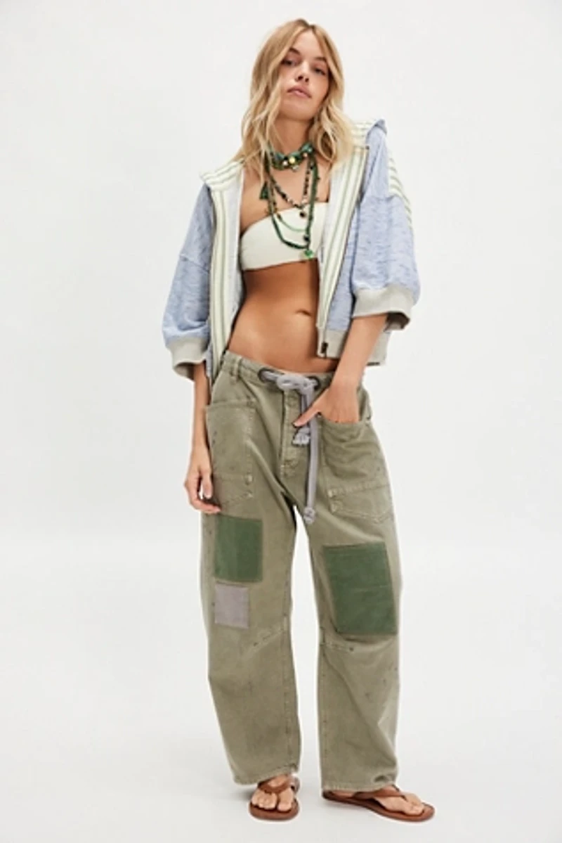 We The Free Moxie Pull-On Barrel Jeans