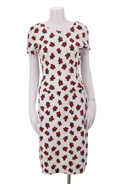 1980s Heart Flower Cotton Dress Selected By Ritual Vintage