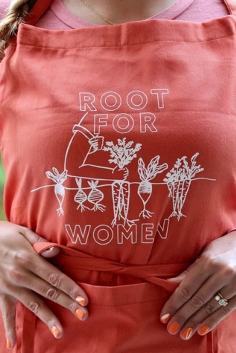 Overseasoned Root for Women Apron