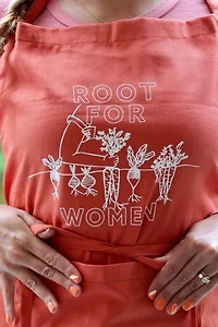 Overseasoned Root for Women Apron