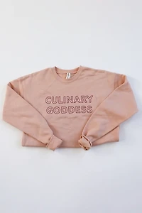 Overseasoned Culinary Goddess Crewneck