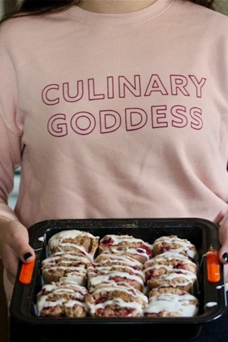 Overseasoned Culinary Goddess Crewneck